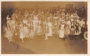J55/ Hickman Mills Missouri RPPC Postcard c1956 Halloween Costumes?  177