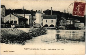 CPA Montmorillon - La Brasserie (111637)