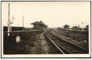 china, SHANHAIGUAN 山海关区, Qinhuangdao, Chin Wang Tao Railway Station (1920s) RPPC