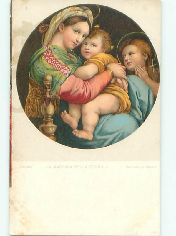 Divided-Back RELIGIOUS SCENE Christianity Postcard AB0136