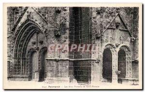 Old Postcard Penmarch The Two Gates of St. Nonain