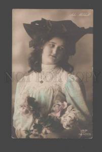 084567 ADA MITCHELL Famous DANCER vintage GERLACH Photo PC