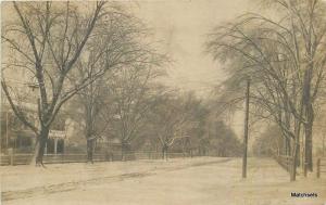 1907 LA GRANGE MISSOURI Residence Street RPPC Postcard 6563