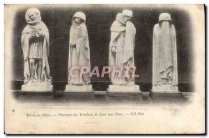 Old Postcard Dijon Mourners: Tomb of Jean Sans Peur