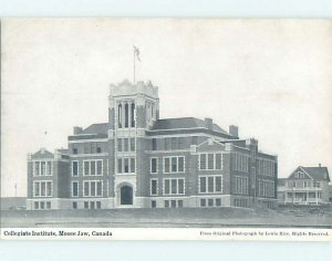 Pre-Chrome SCHOOL SCENE Moose Jaw Saskatchewan SK AH0389