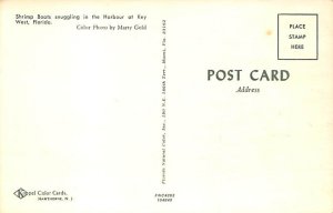 Shrimp Boats Key West FL Postcard