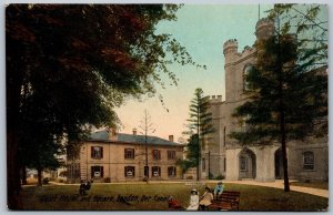 Postcard London Ontario c1910s Court House and Square Middlesex County