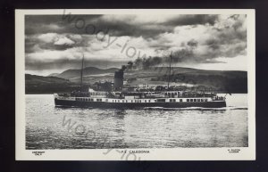 f2128 - Scottish Ferry - Caledonia - postcard