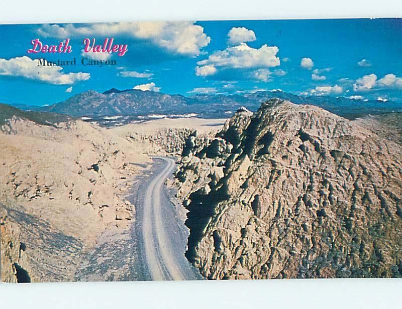 Unused Pre-1980 MUSTARD CANYON Death Valley California CA hn1711