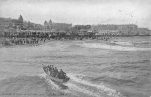 Asbury Park New Jersey Fishermen Returning from Fishing Trip Postcard AA52537