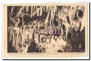 Old Postcard Cave of the Big Rock has Laugerie Low (Eyzies) The ice and penguins