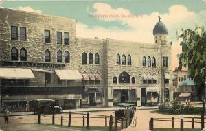 MALONE, New York  NY    Howard House  Street Scene  1922     Postcard