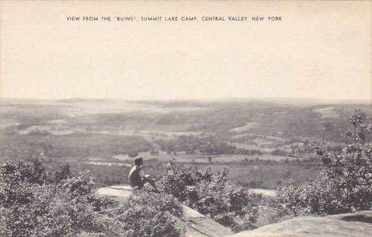 View From The Ruins Summit Lake Camp Central Valley New York Artvue