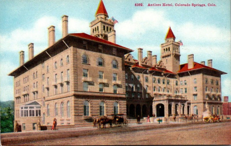 Colorado Colorado Springs The Antler's Hotel