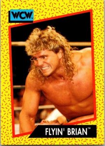 1991 WCW Wrestling Card Flyin' Brian Brian Pillman sk21211