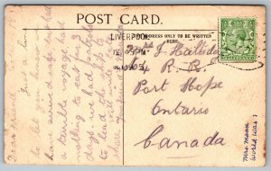 Postcard c1905 SS Cameronia The Anchor Line Twin Sunk by German U-boat U-33 1917