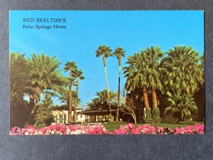 Red Skelton's Palm Springs Home Palm Springs CA Chrome Postcard H1142083654