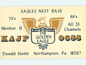 Pre-1980 RADIO CARD - Northampton - Near Bethlehem & Allentown PA AH0644