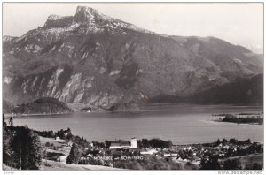 RP: MONDSEE mit Schafberf , Austria , 30-50s