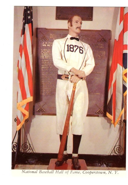 National Baseball Hall of Fame, Cooperstown, New York, Uniform 1876