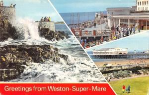 uk8239 greetings from weston super mare  uk