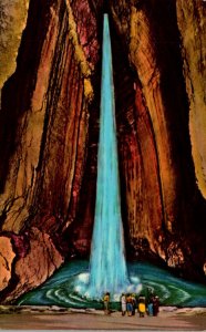 Tennessee Chattanooga Lookout Mountain Ruby Falls 1973