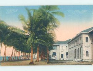 Unused Pre-1930 HOSPITAL SCENE Colon Panama d5643