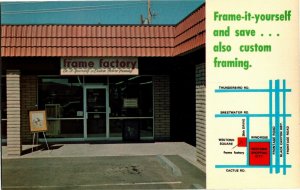 Frame Factory Frame Shop, Westown Square Phoenix AZ Postcard L35