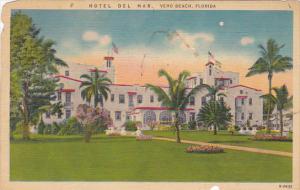 Florida Vero Beach Hotel Del Mar 1953