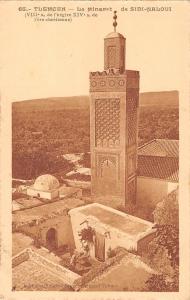 BR45523 Tlemcen le minaret de sidi naloui algeria