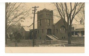 VT - Ludlow. Universalist Church ca 1905   RPPC