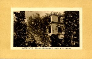 Italy - Sorrento. Marion Crawford's House