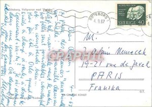 Postcard Modern Goteborg Vallgraven med Padan