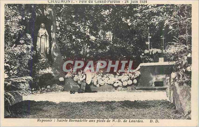 CPA Chaumont Fête du Grand Pardon 24 Juin 1934 Reposoir