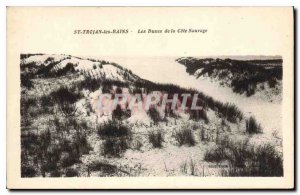 Postcard Old St Trojan les Bains Dunes Cete the Wild