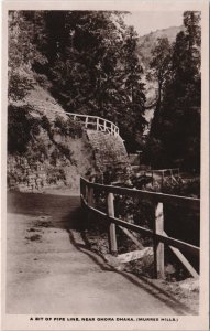 PC PAKISTAN, BIT OF PIPE LINE, GHORA DHAKA, Vintage REAL PHOTO (b43318)