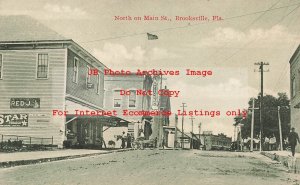 FL, Brooksville, Florida, Main Street, North, Business Section