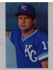 Baseball - Dick Howser, Kansas City Royals Manager