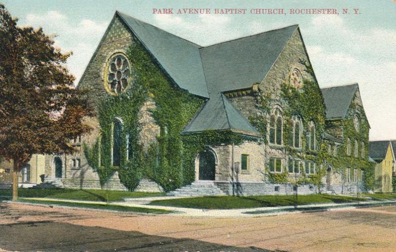 Park Avenue Baptist Church - Rochester, New York - pm 1908 - DB