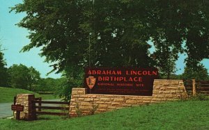 Vintage Postcard Abraham Lincoln Birthplace National Site Sinking Spring KY