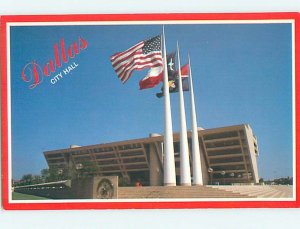 Unused 1981 CITY HALL SCENE Dallas Texas TX hs5790