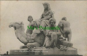 London Postcard - The Albert Memorial - Africa  RS25322