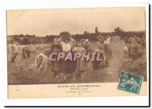 Musee du Luxembourg Postcard Old Breton (Jules) The recall of gleaners