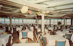 A & B LOBSTER HOUSE Seafood Restaurant Key West, Florida c1950s Vintage Postcard