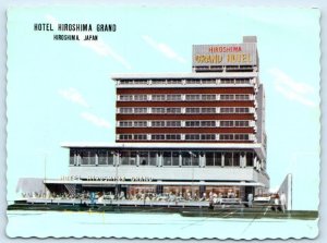 HIROSHIMA, JAPAN ~ Seto Island Sea HOTEL HIROSHIMA GRAND  4x6 Postcard