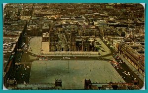 Mexico - Aerial View Of Plaza in Mexico City  - [FG-457]