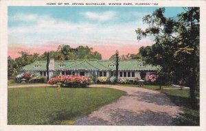 Florida Winter Park Home Of Mr Irving Bacheller