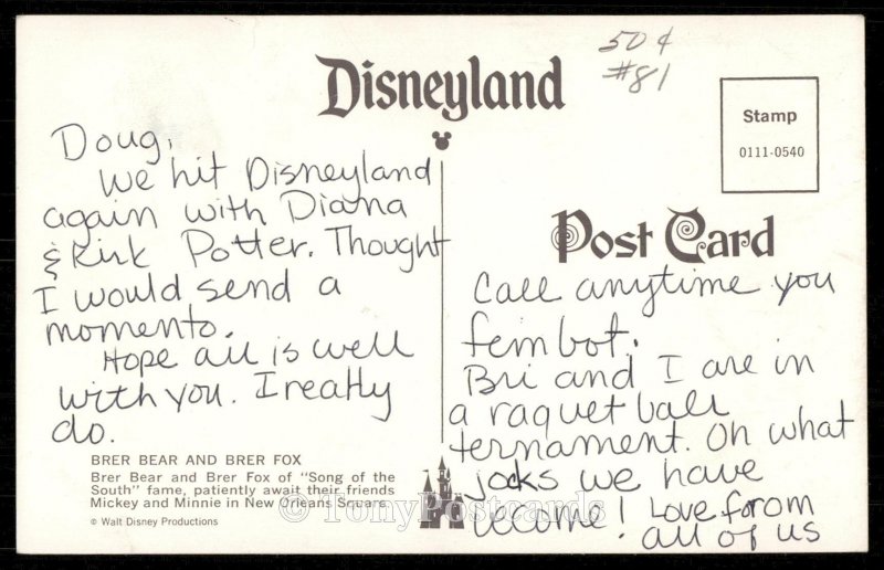 Brer Bear and Brer Fox