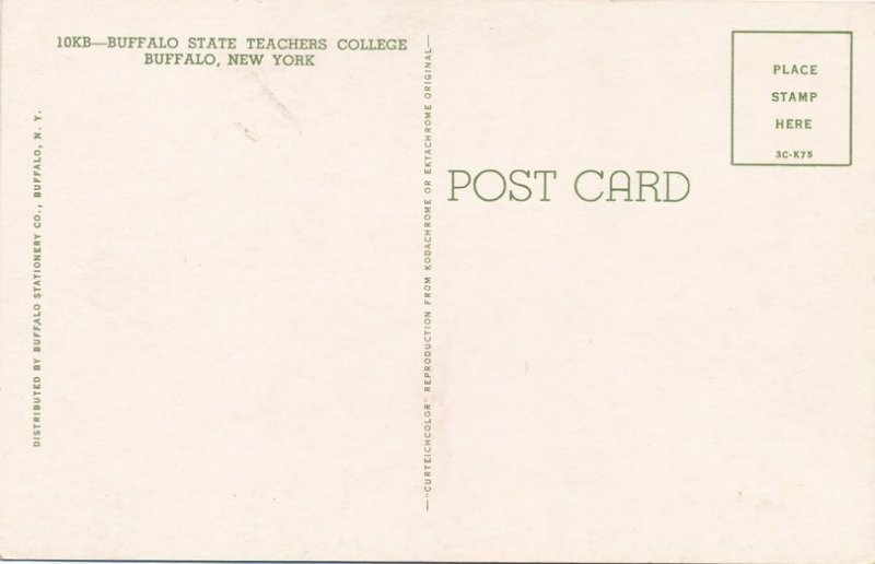 Buffalo NY, New York - Buffalo State Teachers College
