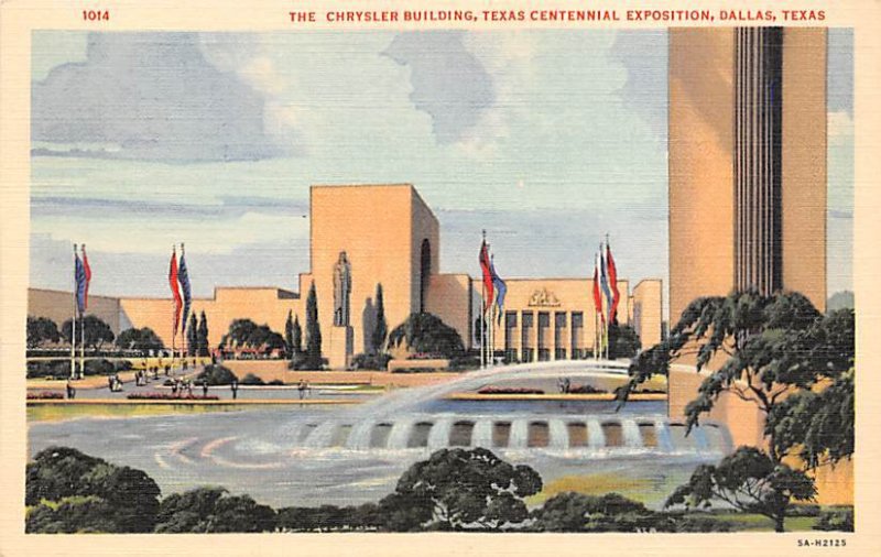 The Chrysler Building Centennial Exposition - Dallas, Texas TX